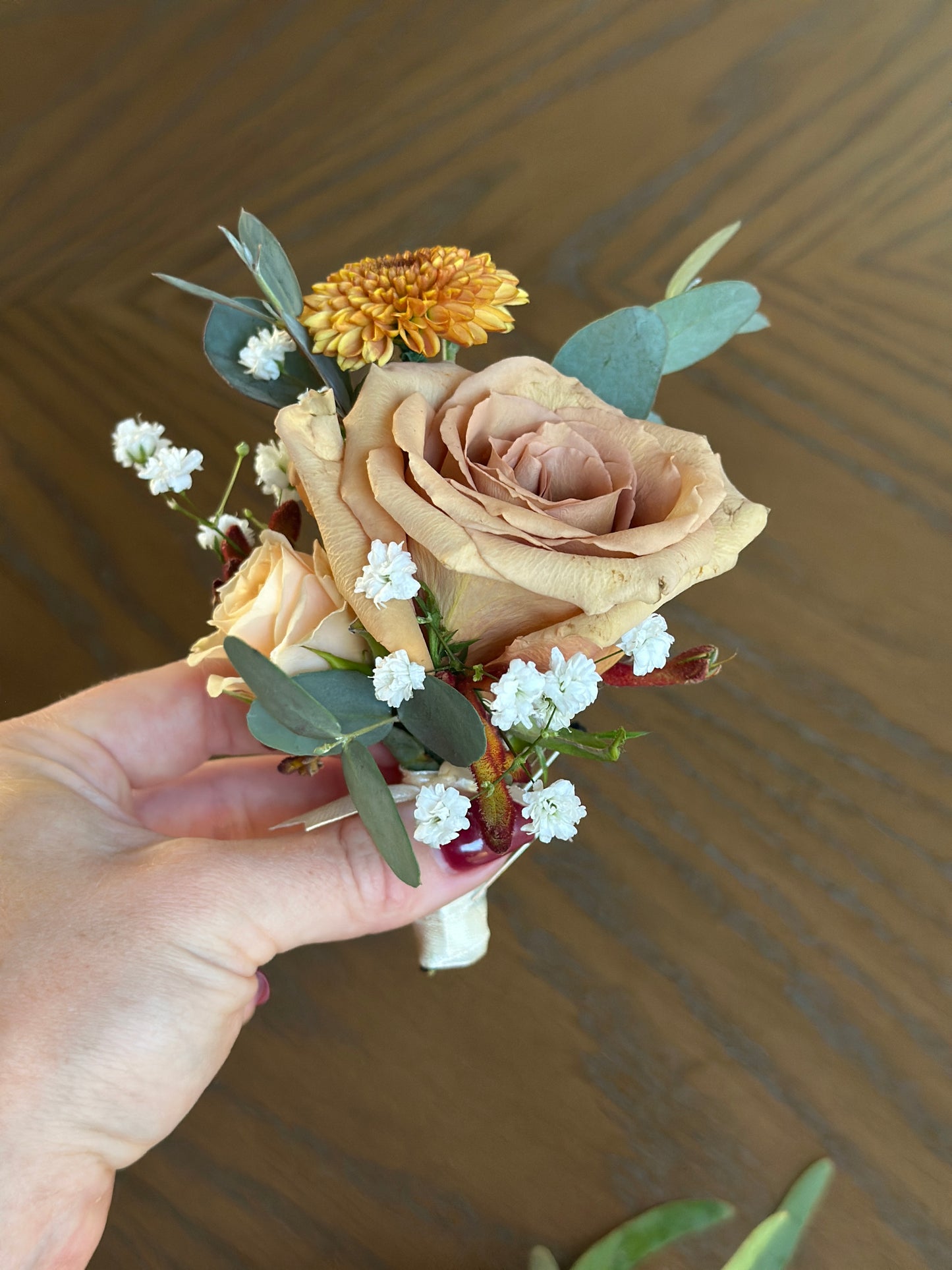Prom corsage & boutonniere set Winnipeg