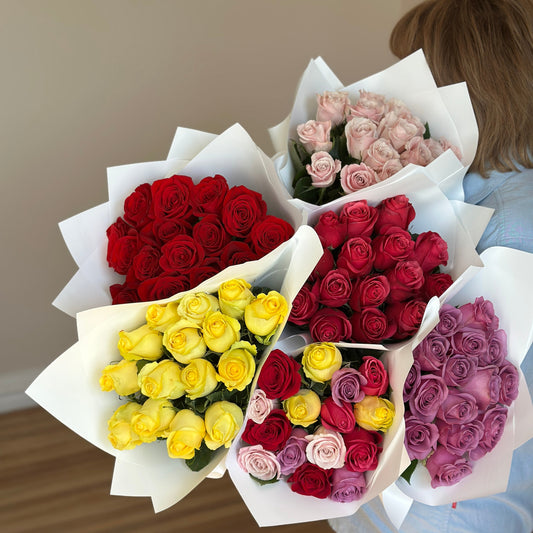 15 roses -Your Choice Of Color
