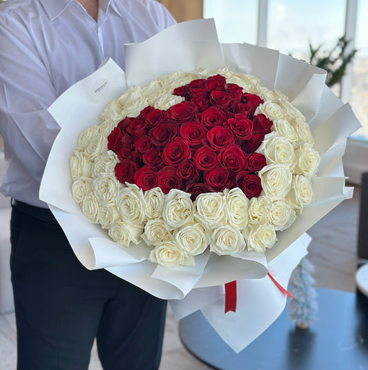 Be My Valentine – 75 roses