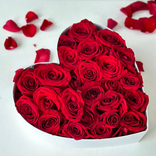 Arrangement # 22 "Red heart"